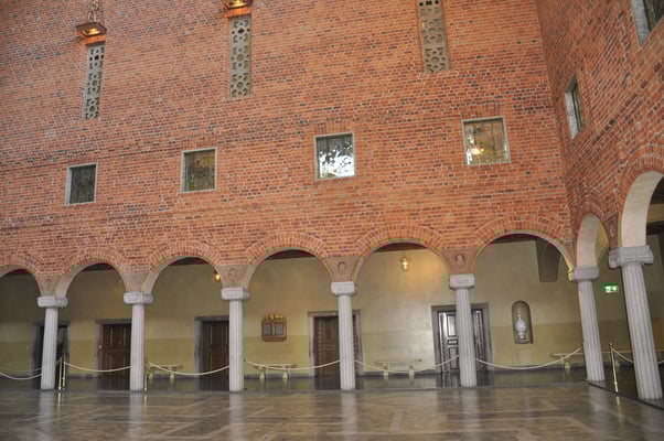 Schweden, Stockholm, Rathaus, (Verleihungsort der Nobelpreise)