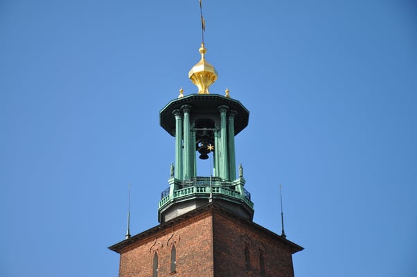 Schweden, Stockholm, Rathaus, (Verleihungsort der Nobelpreise)
