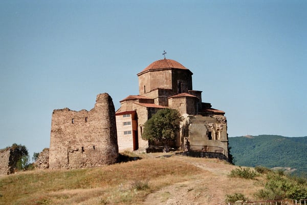 Georgien, alte Hauptstadt Mzcheta, Dvari-Kirche