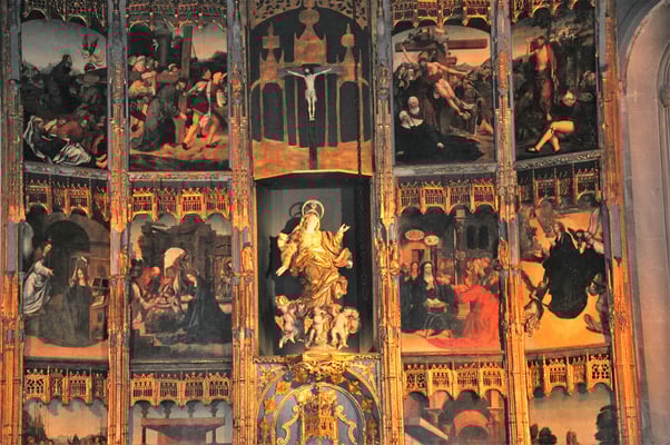 Madeira, Funchal, Kathedrale, Horario de Abertura da Catedral