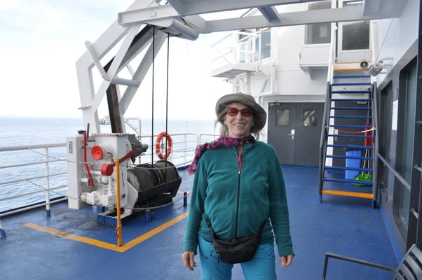 Überfahrt mit der Fähre nach Irland, Rosslare