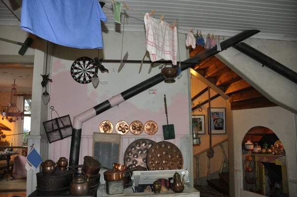 Schweden, Gotland, Villa Kunterbunt von Pipi Langstrumpf, Original aus der Filmen