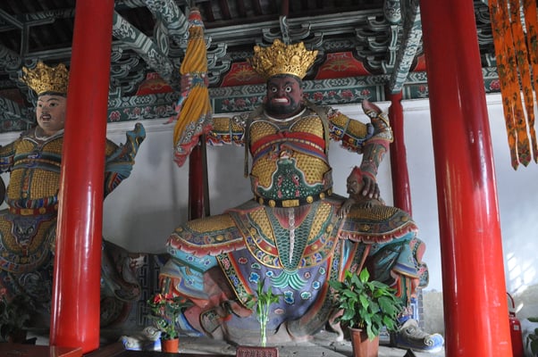 China, Luoyang, Tempel des weißen Pferdes, erster buddhistischer Tempel Chinas
