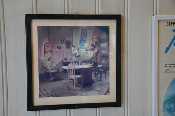 Schweden, Gotland, Villa Kunterbunt von Pipi Langstrumpf, Original aus der Filmen