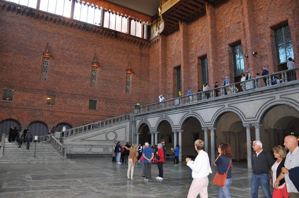 Schweden, Stockholm, Rathaus, (Verleihungsort der Nobelpreise)