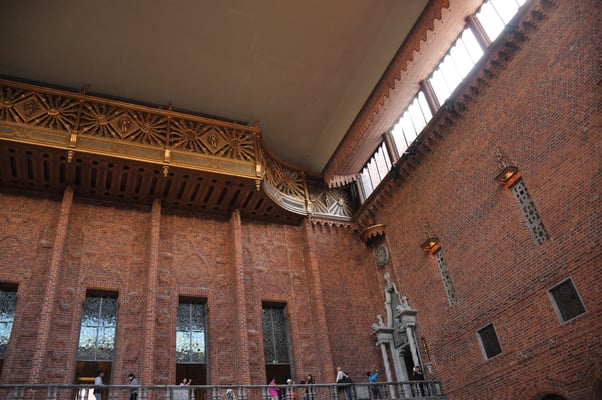 Schweden, Stockholm, Rathaus, (Verleihungsort der Nobelpreise)