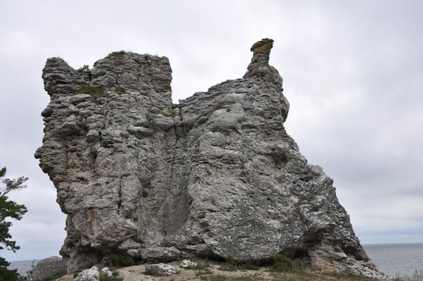 Schweden, Gotland, Jungfruklint, Gotlands, höchste Kalksäule