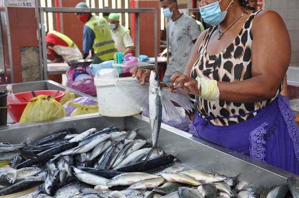 Kap Verden, Insel Sao Vicente, Stadt Mindelo