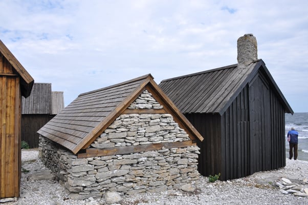 Schweden, Insel Farö, Rauk Gebiete