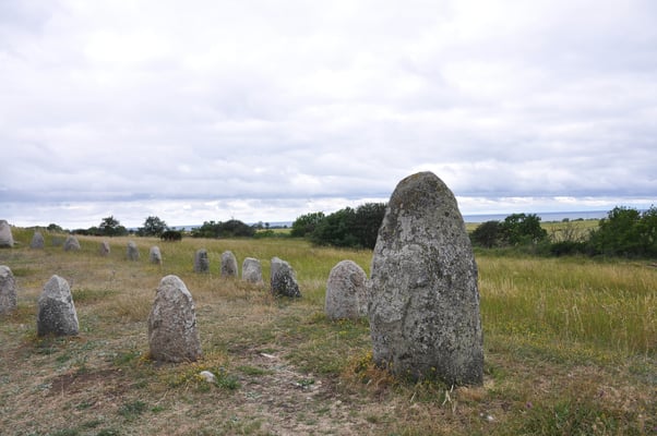 Schweden, Öland, Gräberfeld von Gettlinge