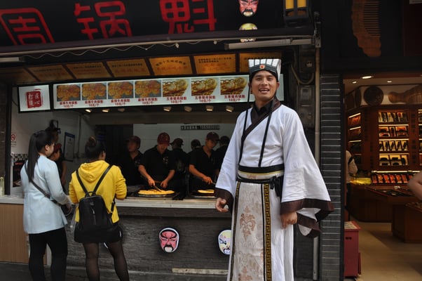 China, Chongqing, Altstadt