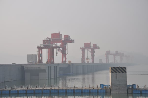 China, Yangtze Kreuzfahrt, Xiling Schlucht, Drei Schluchten Staudamm