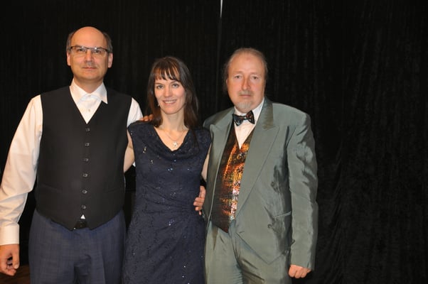 KuBe Konzert "Frühlingssehnsucht", Jürgen Rabung, Almut Panfilenke und Michael Britz, 11. März 2018 im Leidinger, Saarbrücken