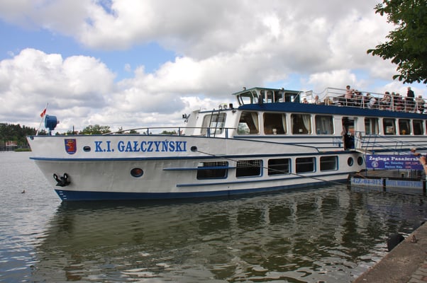 Fahrt auf dem Masurischen See Mazurski Park Krakjobrazobi