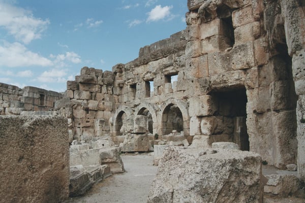 Libanon, Tempel von Baalbeck, römisch