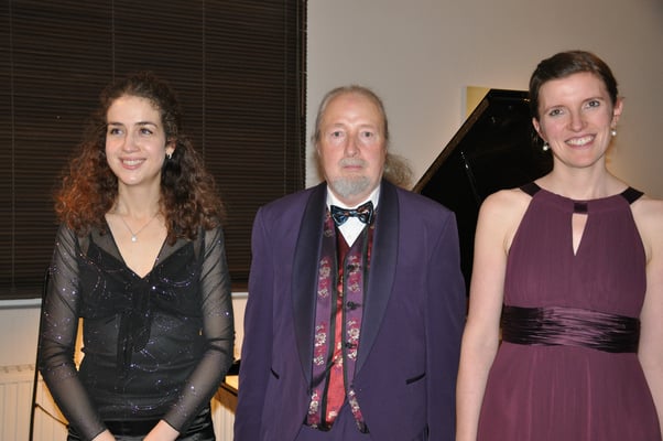 KuBe Konzert "Begegnung mit der Romantik", Nina Buchmann, Michael Britz und Sabrina Henschke am 27. November 2021 im Raum für Musik, Saarbrücken.