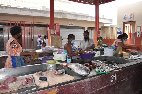 Kap Verden, Insel Sao Vicente, Stadt Mindelo