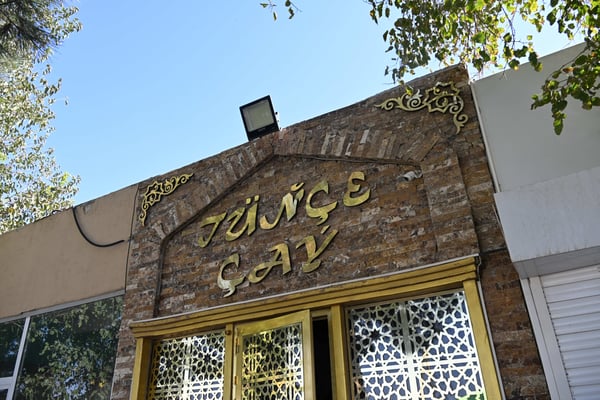 Turkmenistan, Ashgabad, Restaurantbesuch