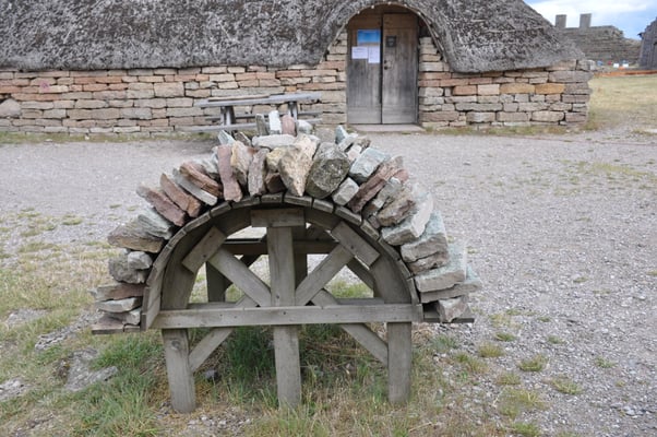 Schweden, Öland, Eketorps Borg, Wikinger Museum