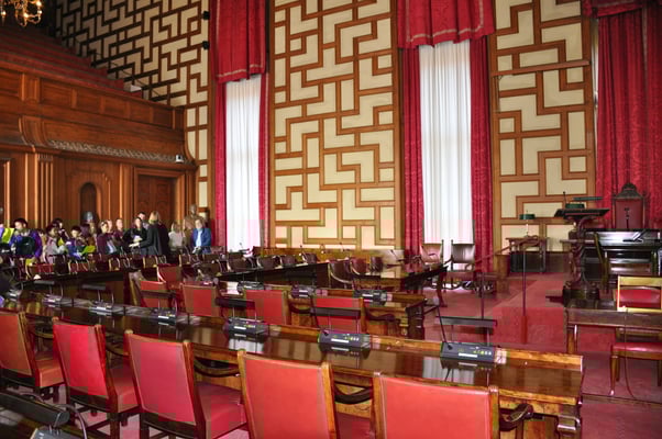 Schweden, Stockholm, Rathaus, (Verleihungsort der Nobelpreise)