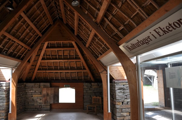 Schweden, Öland, Eketorps Borg, Wikinger Museum