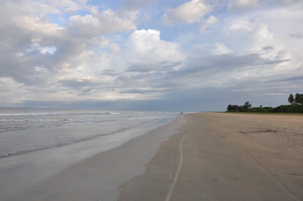 Sri Lanka, Trincomalee, Pigeon Island Resort, am Strand und Abendbuffet