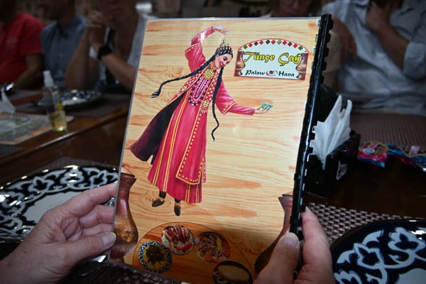 Turkmenistan, Ashgabad, Restaurantbesuch