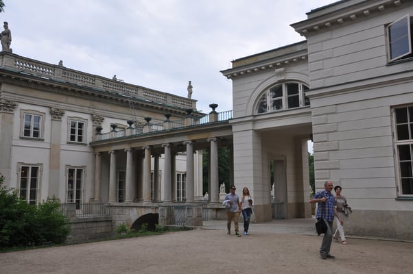 Polen: Warschau: Schloss Belvedere