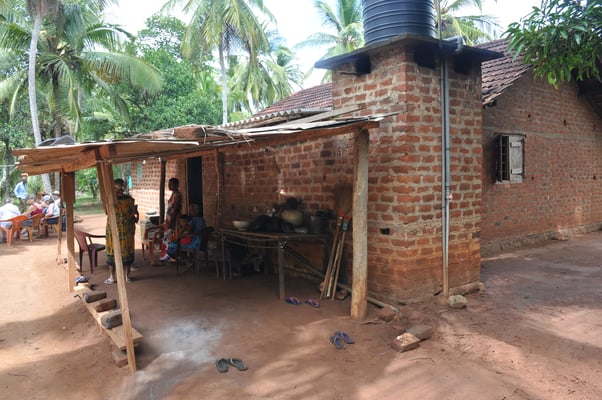 Sri Lanka, Dorf in der Nähe von Trincomalee