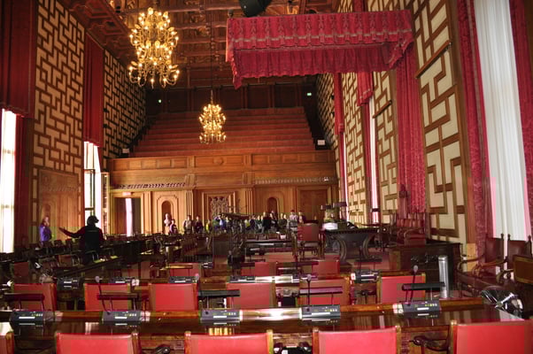 Schweden, Stockholm, Rathaus, (Verleihungsort der Nobelpreise)