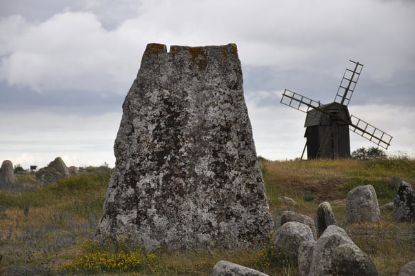 Schweden, Öland, Gräberfeld von Gettlinge