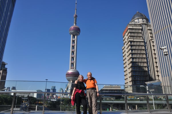 China, Shanghai, Wolkenkratzer