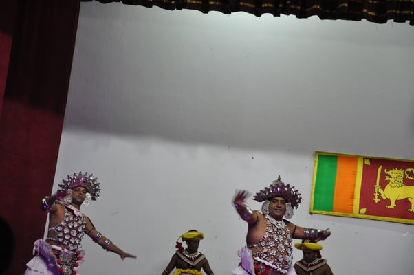 Sri Lanka, Kandy, Besuch einer Folklorevorstellung
