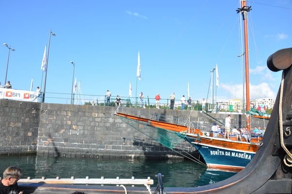 Madeira, Funchal, Bootsfahrt, Nachbau der Santa Maria von Christoph Kolumbus