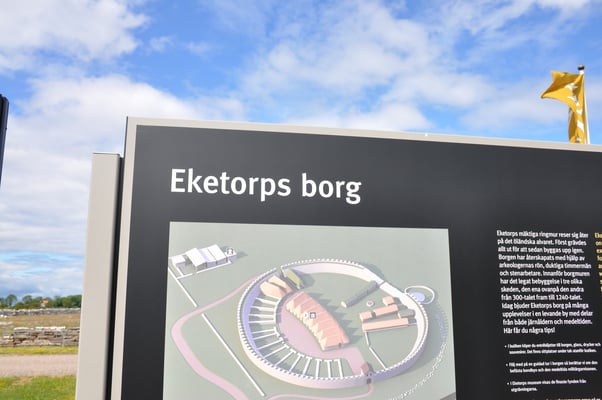 Schweden, Öland, Eketorps Borg, Wikinger Museum