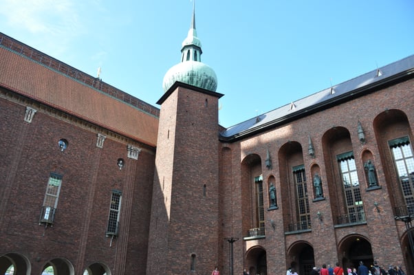 Schweden, Stockholm, Rathaus, (Verleihungsort der Nobelpreise)