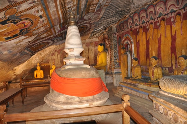 Sri Lanka, Goldener Höhlentempel von Dambulla