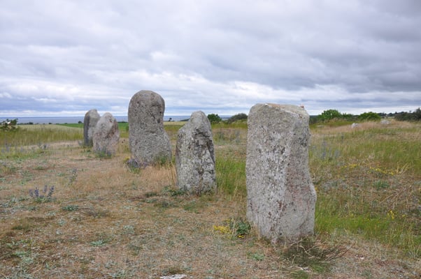 Schweden, Öland, Gräberfeld von Gettlinge