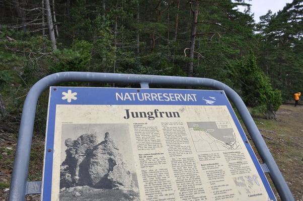Schweden, Gotland, Jungfruklint, Gotlands, höchste Kalksäule