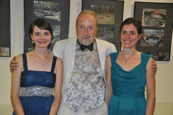 KuBe Konzert "SommerTraumNacht" am 25. August 2017 in der Breite 63. Ania Konieczny, Michael Britz​ und Verena Jochum.