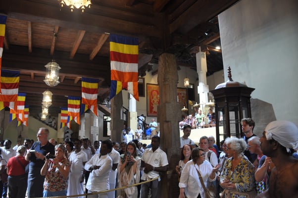 Sri Lanka, Kandy, Tempel des heiligen Zahns, Sri Dalada Maligawa