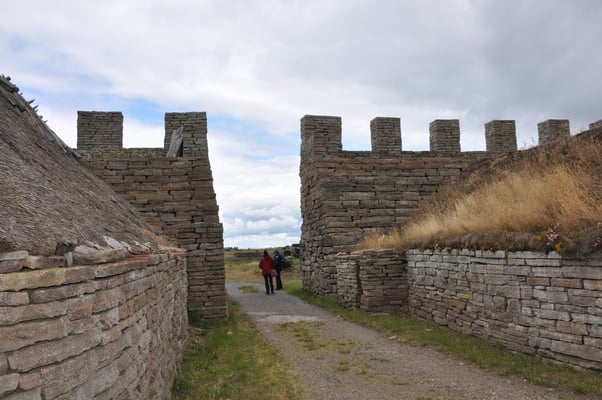 Schweden, Öland, Eketorps Borg, Wikinger Museum