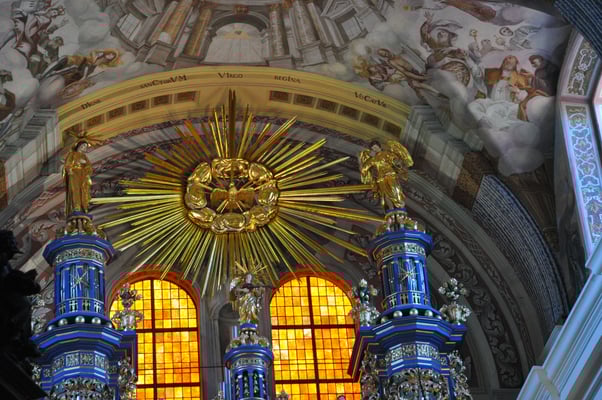 Polen: Wallfahrtskirche Heiligelinde, Orgelkonzert