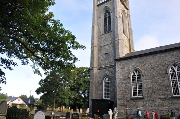 Irland, Drumcliff, Grab des irischen Dichters Yeats