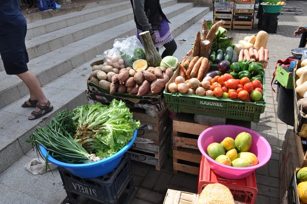 Kap Verden, Insel Santiago, Assomada, Markt