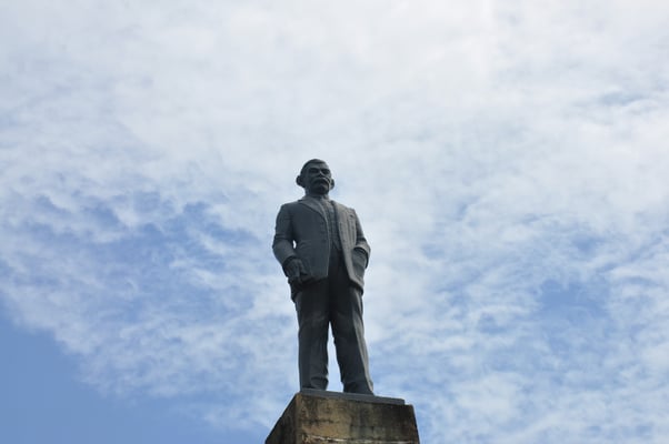 Sri Lanka, Colombo Stadtrundfahrt, Buddha Tempel, Halle der Unabhängigkeit