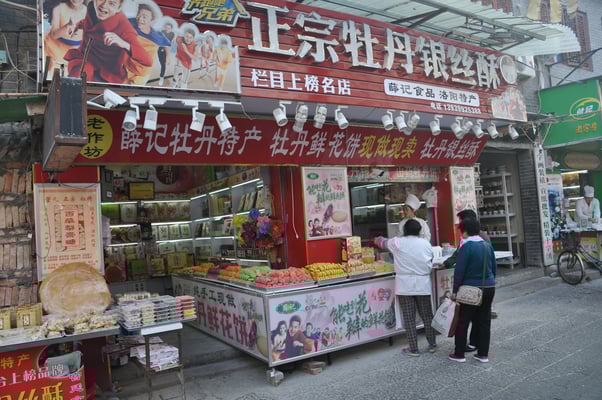 China, Luoyang, Historische Altstadt