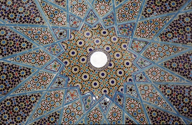 Iran, Shiraz, Grabmahl des Dichters Hafiz