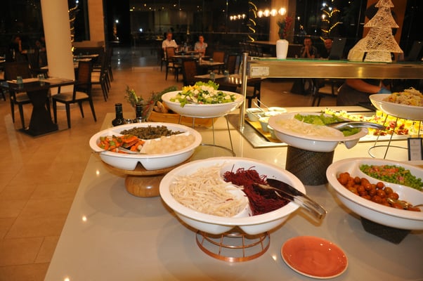 Kap Verden, Insel Sal, Abendbuffet im Hilton