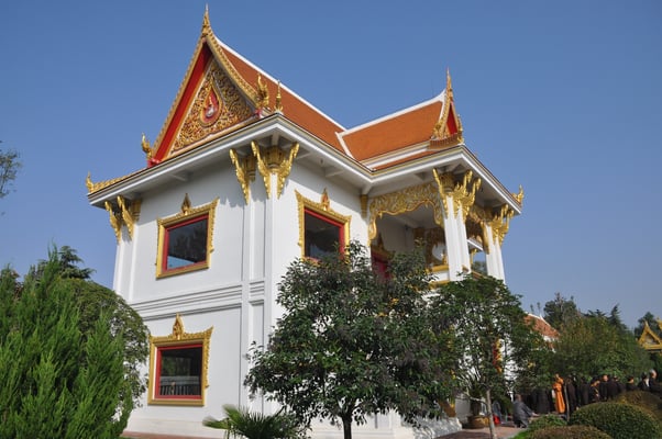 China, Luoyang, Tempel des weißen Pferdes, erster buddhistischer Tempel Chinas